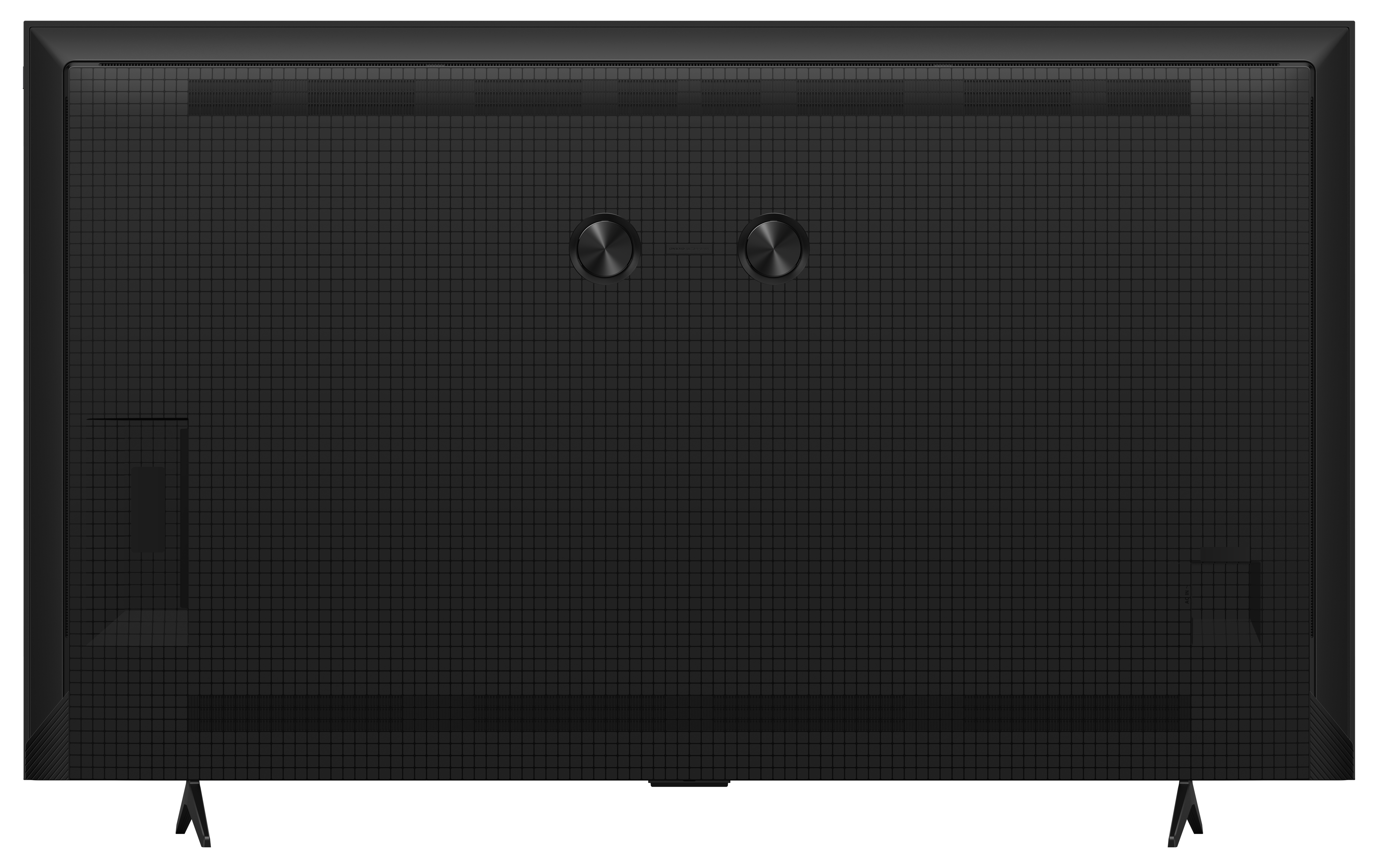 Etykieta produktu, z kodem QR i tabelą klasyfikacji efektywności energetycznej dla telewizora TCL.