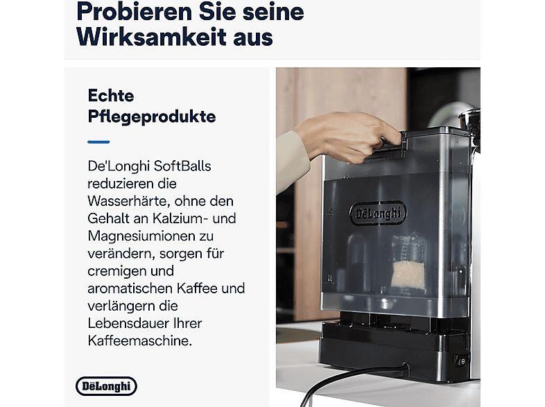 DELONGHI SoftBalls DLSC551 Entkalker Balls Weiß