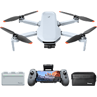 MediaMarkt POTENSIC ATOM 2 Fly More Combo Drone Grijs aanbieding