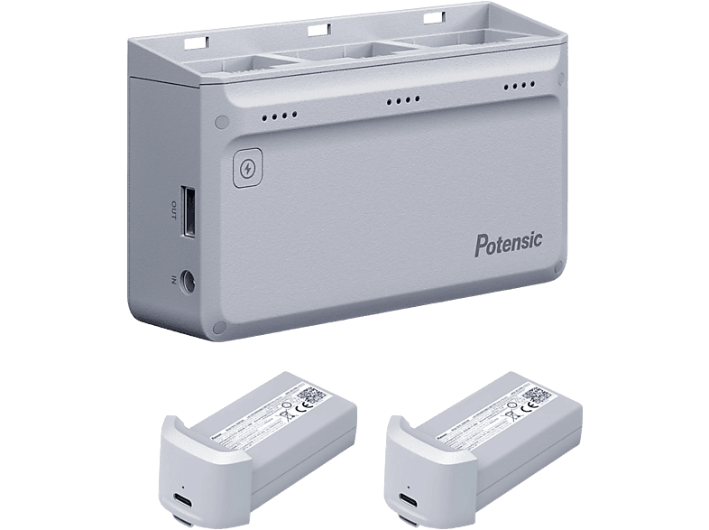 Potensic Atom Oplaadstation met 2 accu's