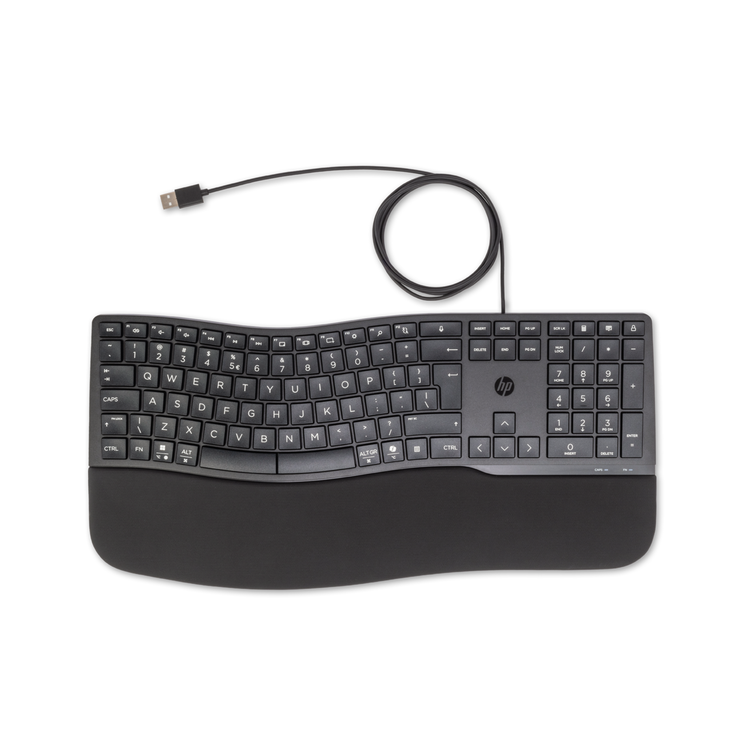 Hp 480 Comfort Bedraad Toetsenbord Zwart