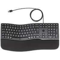 MediaMarkt HP 480 Comfort Bedraad Toetsenbord Zwart aanbieding