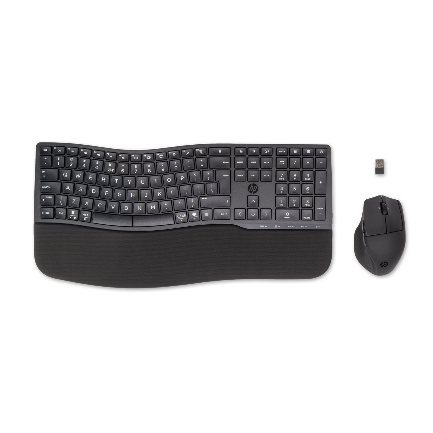 Hp 680 Comfort Dual-mode Draadloos Toetsenbord En Muis Zwart