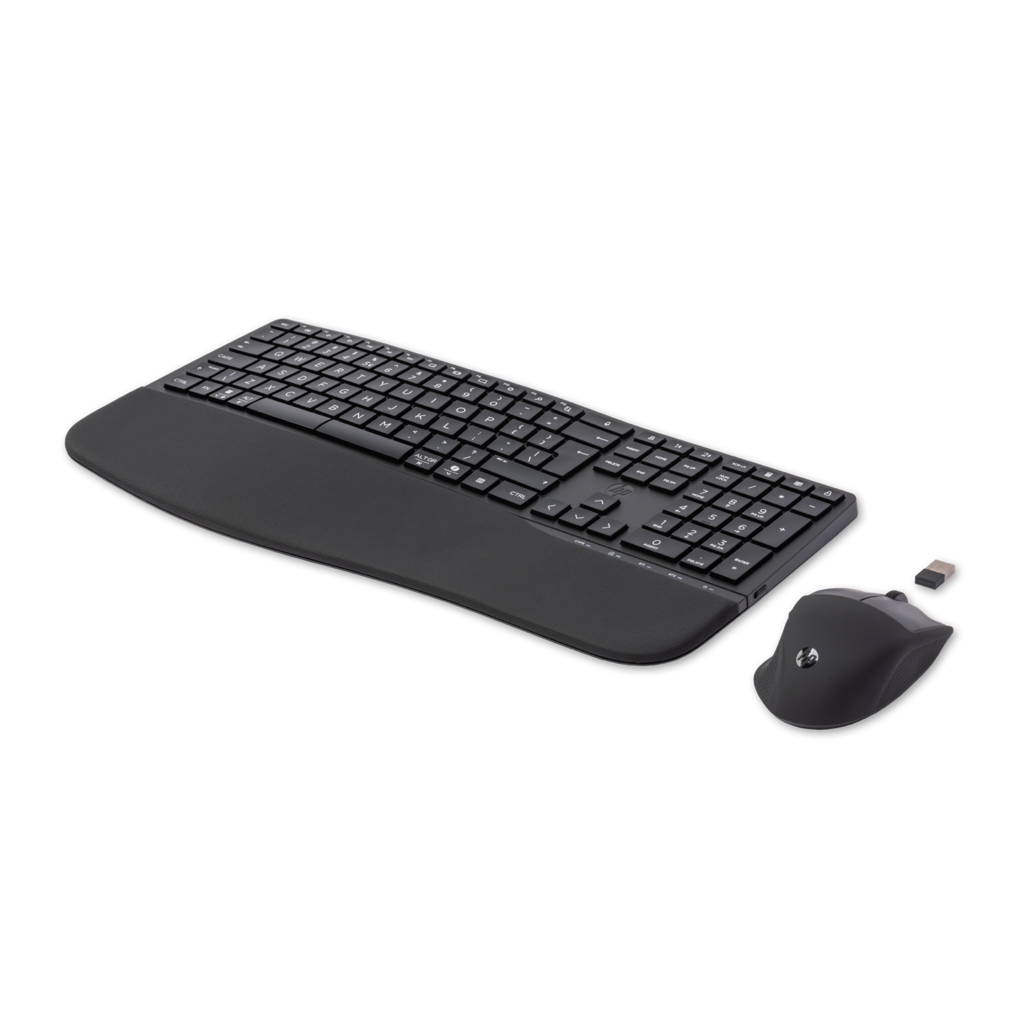 HP 680 Comfort Dual-Mode Draadloos Toetsenbord en muis Zwart