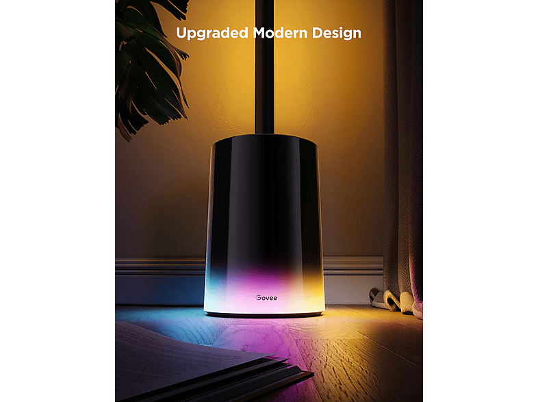 GOVEE RGBICWW Version 2, Wifi, BT, Smarte Stehlampe Mehrfarbig