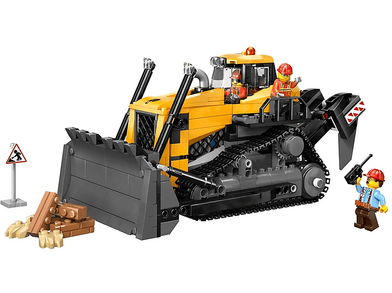 Costruzioni Lego Bulldozer Giallo