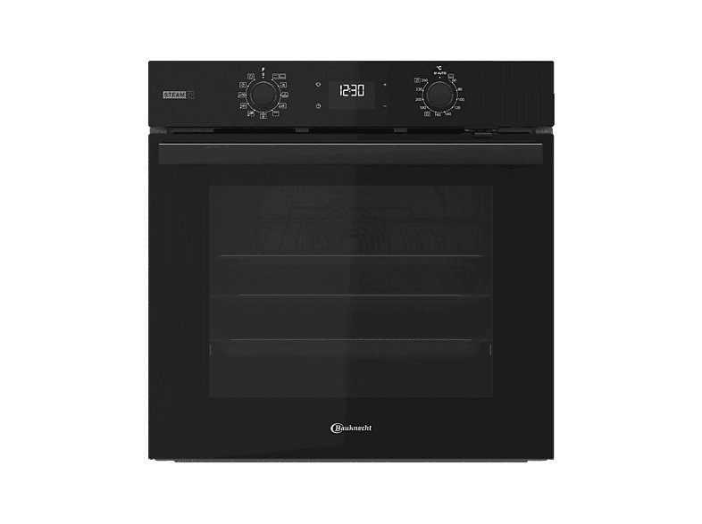 BAUKNECHT BAKO 2 GSIB, Einbaubackofenset (Induktions-Kochfeld, A+, 71 l)