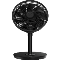 MediaMarkt DUUX Whisper Flex 2 Smart Statiefventilator Zwart aanbieding