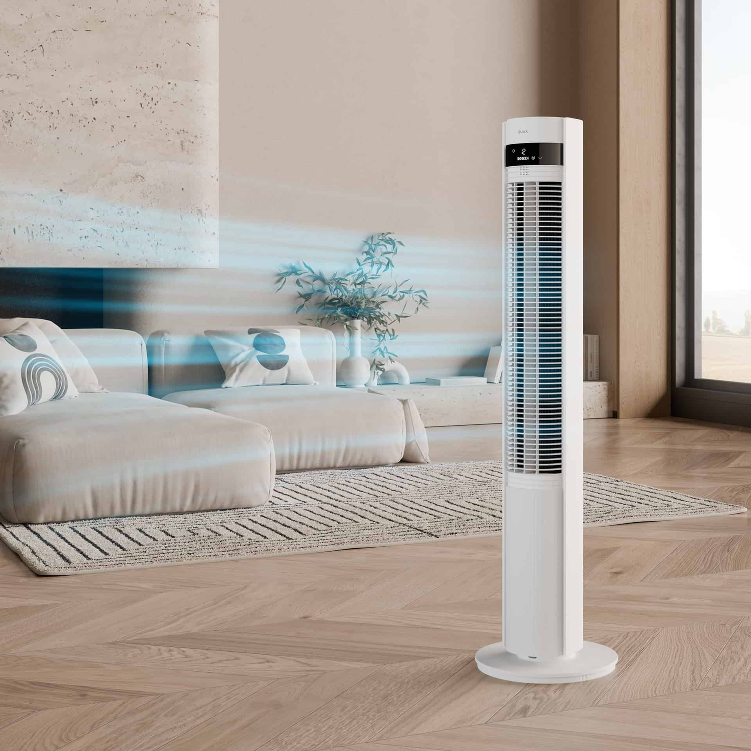 DUUX Elevate Toren Ventilator Wit Tafelventilator Wit