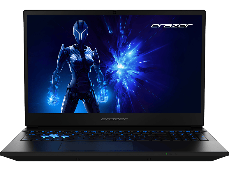 ERAZER Deputy 15 P1 (MD 62761), Gaming Notebook, mit 15.6 Display, Intel® Core™ 7 Prozessor 250H (24 MB Cache, bis zu 5.40 GHz), 16 GB RAM, 1 TB SSD, NVIDIA GeForce RTX™ 5060, Schwarz, Windows 11 Home