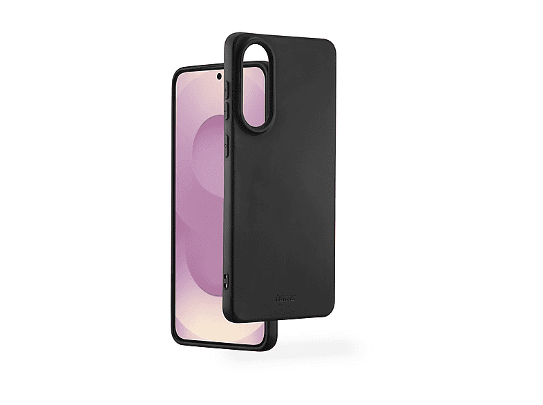 HAMA Fantastic Feel, Backcover, Samsung, Galaxy S25 Edge, Schwarz