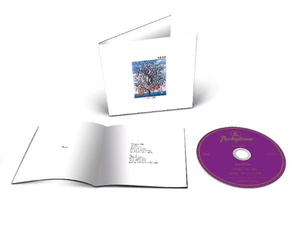 Album a borítón, mely egy fát mutat kagylókkal és egy CD-vel.
