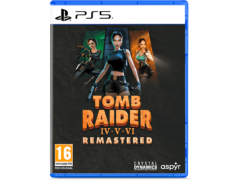 PS5 Tomb Raider IV-VI Remastered Starring Lara Croft