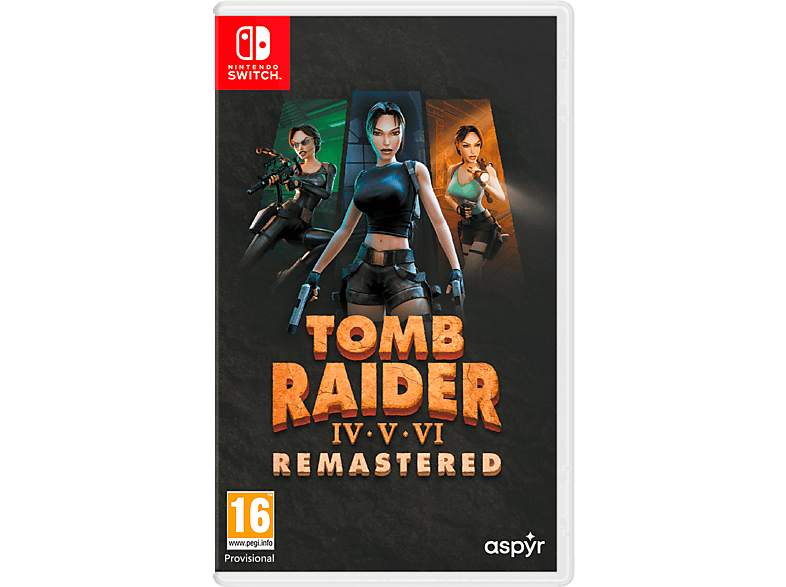 Nintendo Switch Tomb Raider IV-VI Remastered Starring Lara Croft