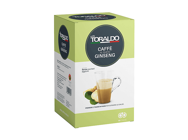 Toraldo Caffè In Cialde E.S.E Caffe E Ginseng