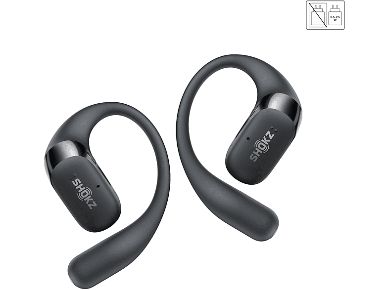 SHOKZ OpenFit 2+, Black | MediaMarkt