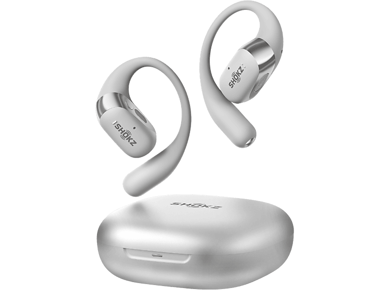 Shokz Openfit 2+ Open-ear Tws - Draadloze Oortjes Grijs