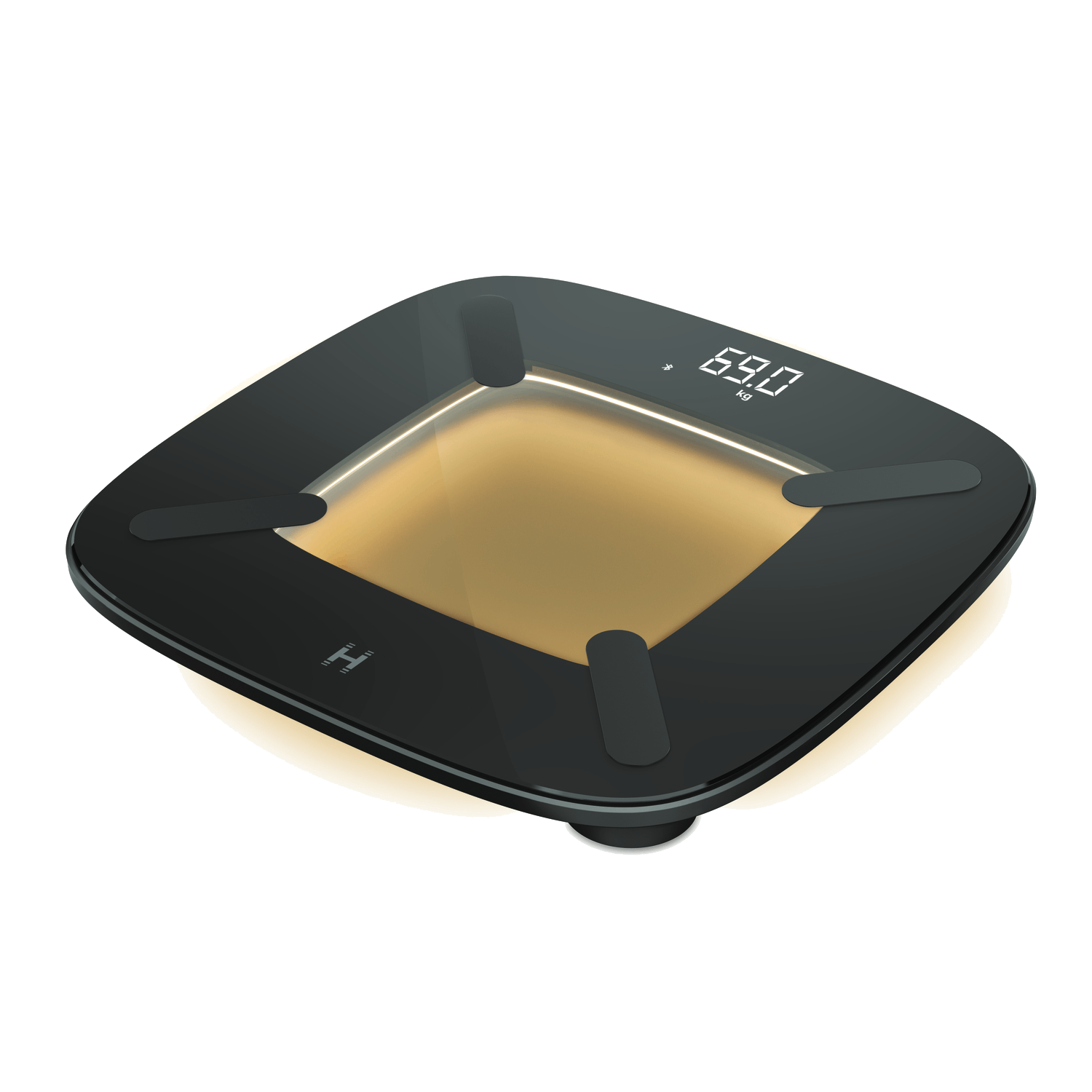 Homedics Glo Body Composition Smart Weegschaal Zwart