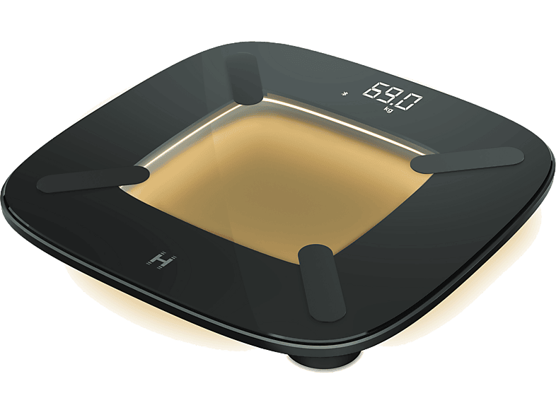 Homedics Smart Weegschaal Body Composition Glo Zwart (scl-bbc200-bk)