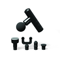 MediaMarkt HOMEDICS MYTI Anthracite Mini Massage Gun aanbieding