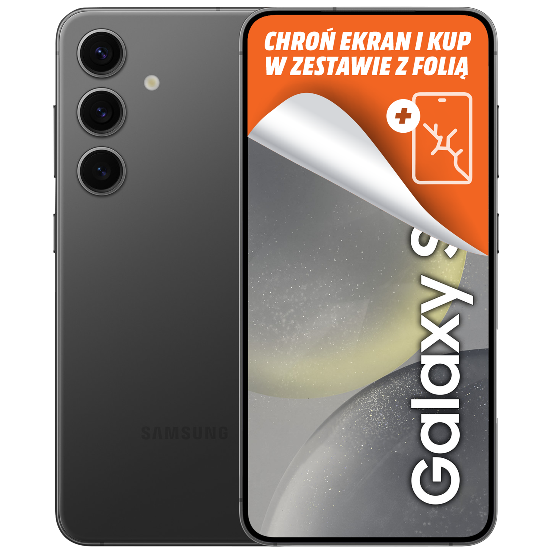 Smartfon SAMSUNG Galaxy S24 5G 8/128GB Czarny (Onyx Black) SM