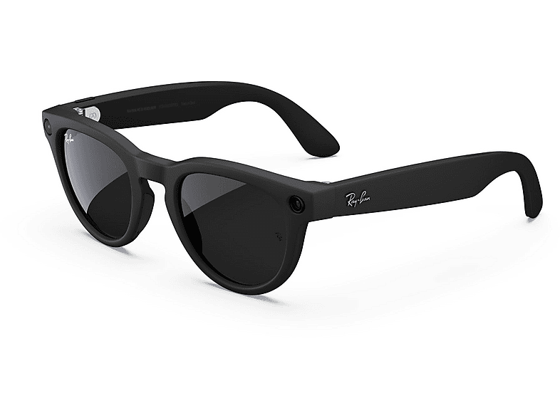 Ray-Ban Meta Headliner, Matt Schwarz, Anthrazitschwarz, AI Glasses