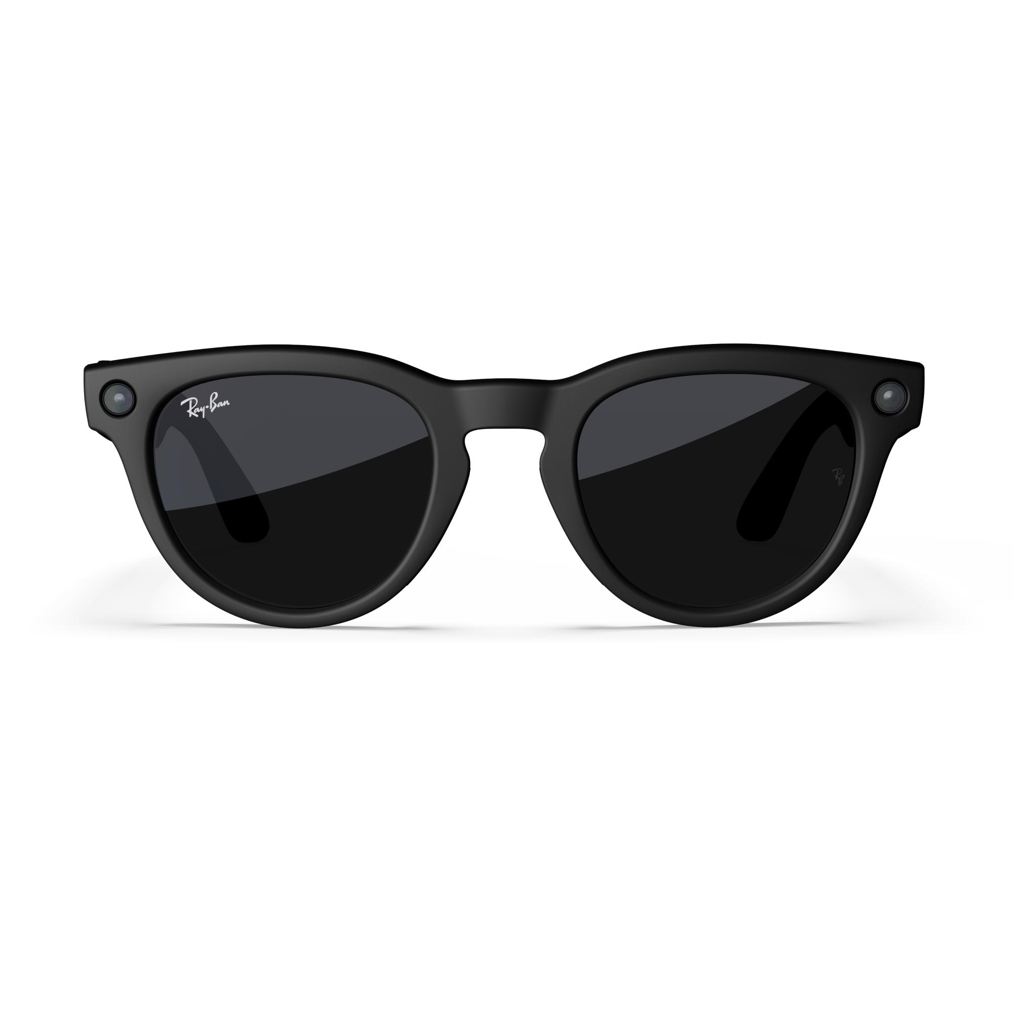 Ray-Ban Meta Headliner, Matt Schwarz, Anthrazitschwarz, AI Glasses