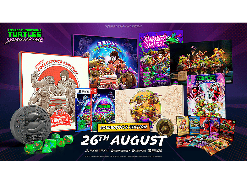 Teenage Mutant Ninja Turtles - Splintered Fate (Pipin' Hot Collector's Edition) - [PlayStation 5]