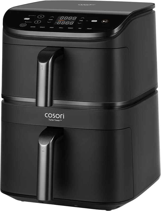 COSORI Turbo Tower Forrólevegős Sütő 10,8 l