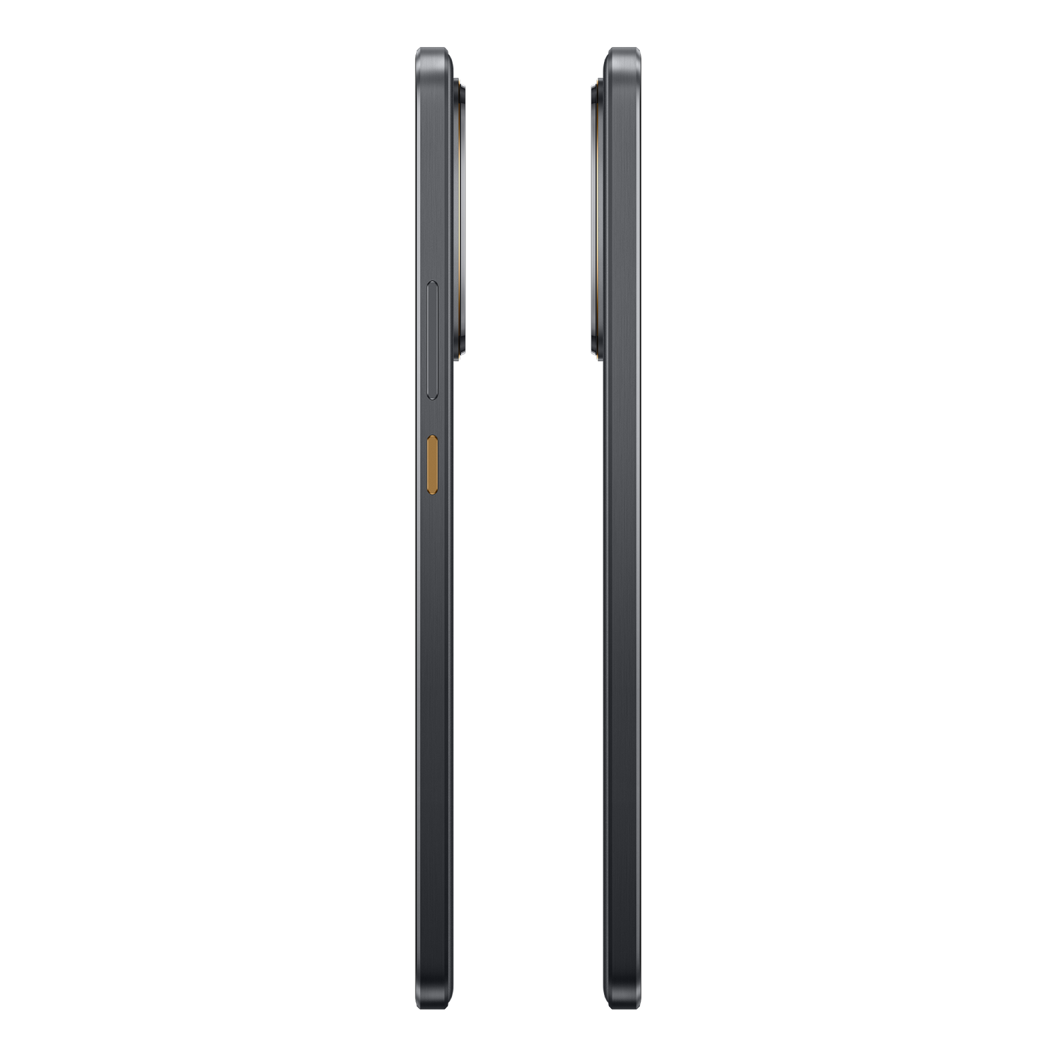 Dos smartphones negros. Se muestran los bordes de los teléfonos.