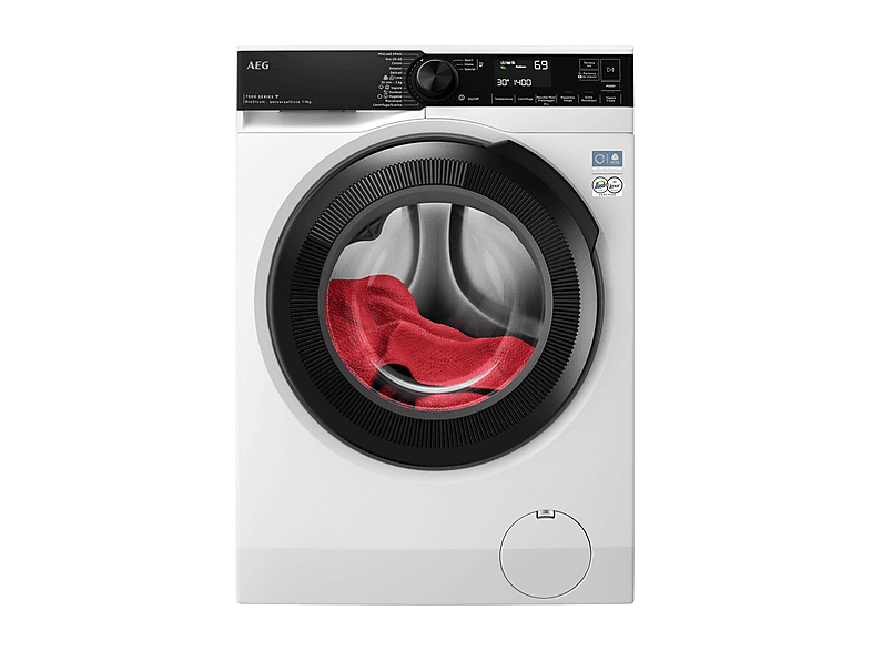AEG Lr7Fh94Vy Lavatrice, Caricamento frontale, 9 kg, 57,2 cm, Classe A