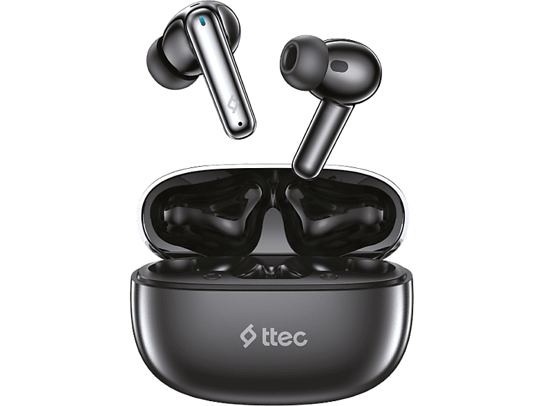 TTEC 2KM161SP AirBeat Pro Gerçek Kablosuz TWS Bluetooth Kulaklık Siyah Parlak