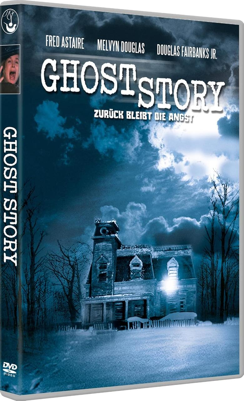 DVD-Cover: Spukhaus bei Nacht, Titel "Ghost Story", Schauspieler Fred Astaire, Melvyn Douglas.