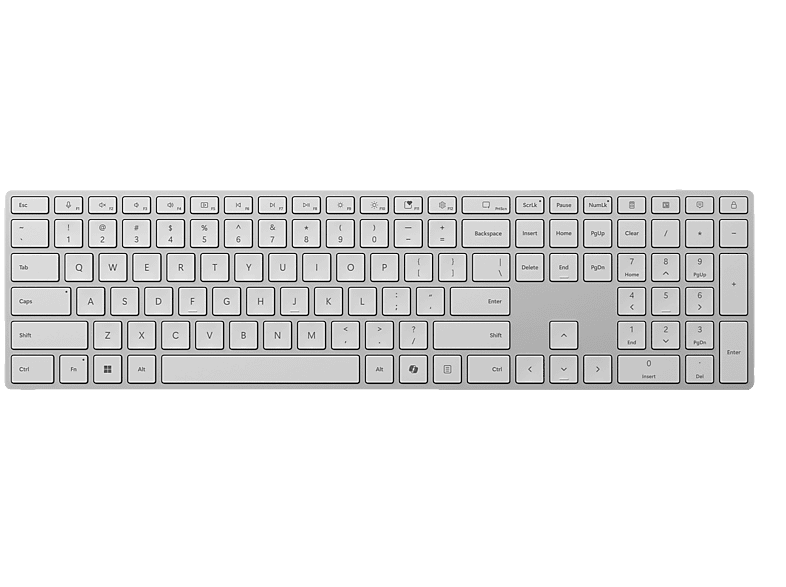 MICROSOFT Surface Keyboard (2. Edition) QWERTZ Tastatur Grau
