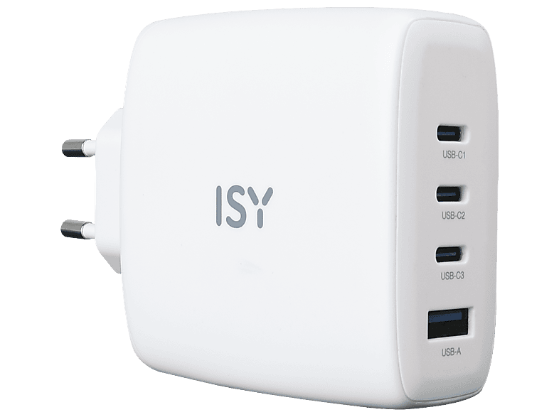 ISY IAC-5140-WT GaN Ladegerät Universal 140 W, weiß