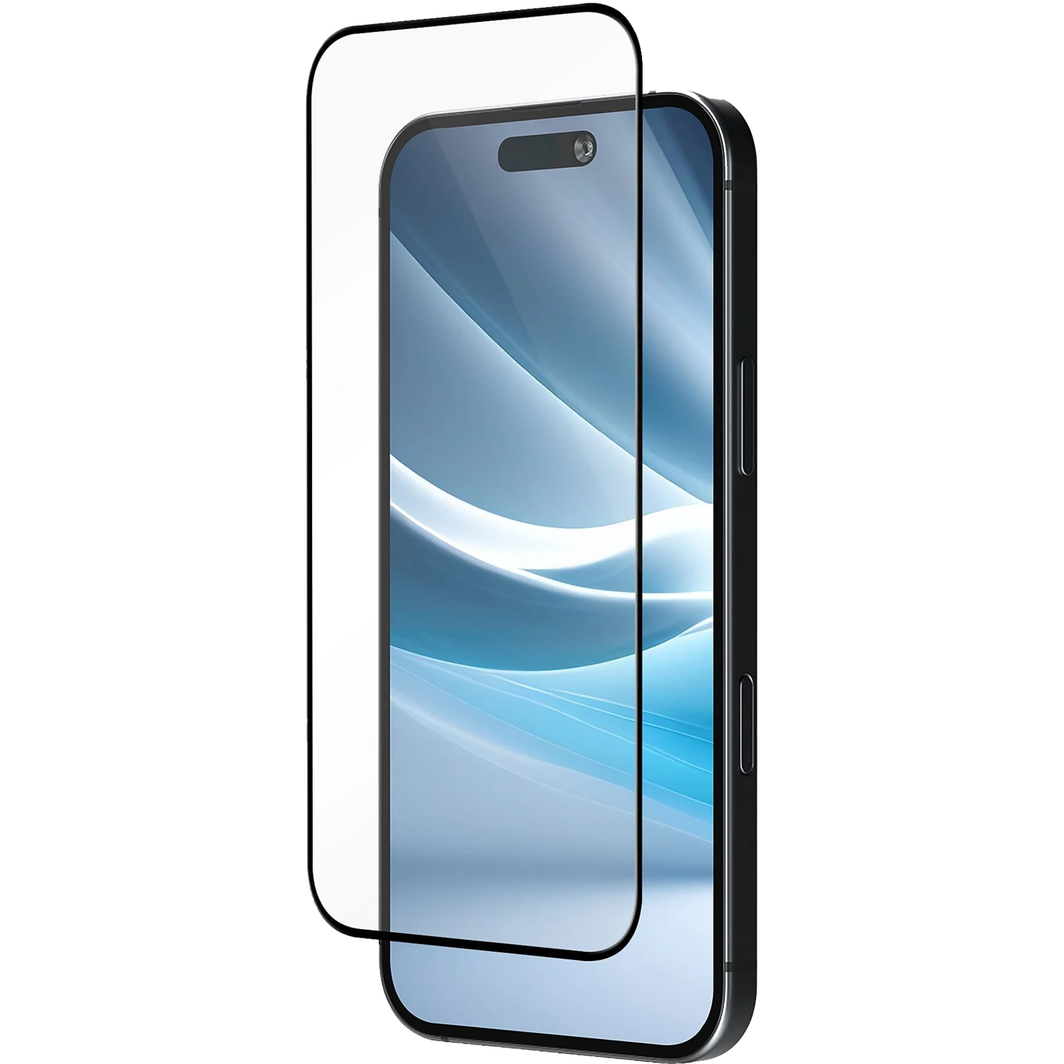 Isy Ipg-5200-1-2.5d Screenprotector Voor Apple Iphone 16 Pro Max Transparant