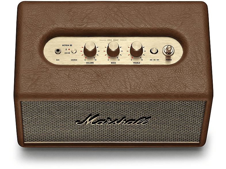 MARSHALL Acton 3 Bluetooth Hoparlör Kahverengi Fiyat & Özellik