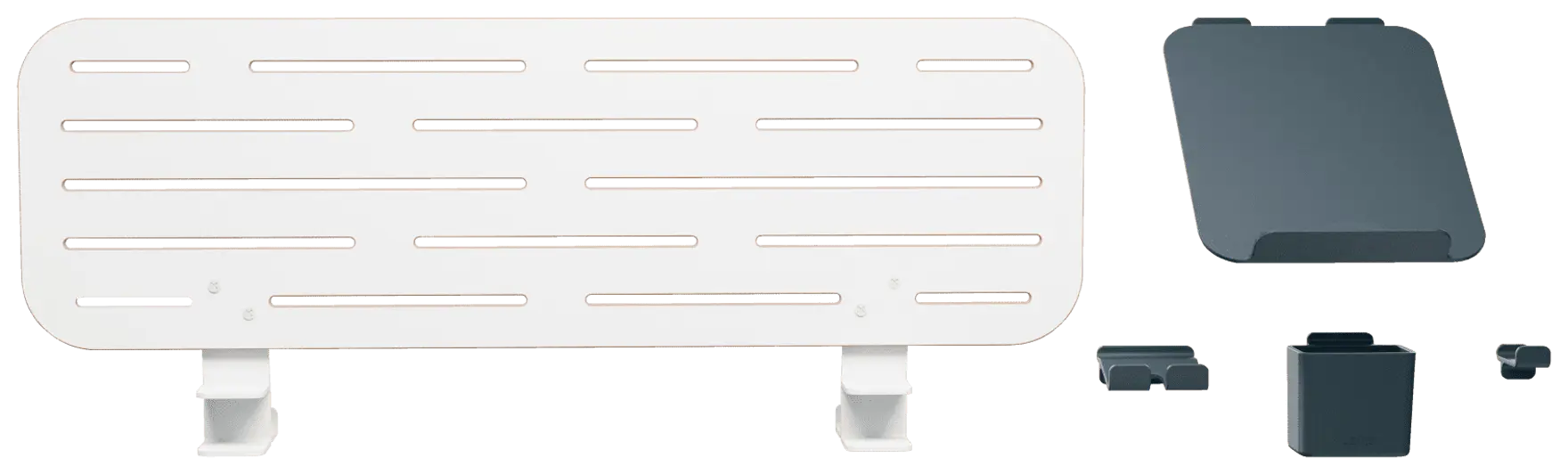 LEITZ Ergo lyukacsos függőleges asztali rendszerező, 80x25 cm, fehér (65490000)