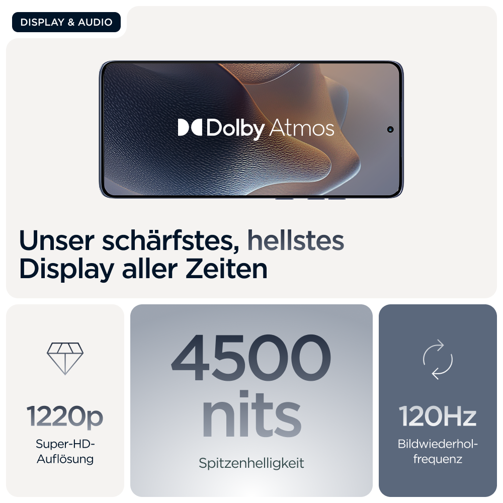 Ein schwarzer Laptop, Seitenansicht, Profil mit blauen Lichtern und Anschlüssen.