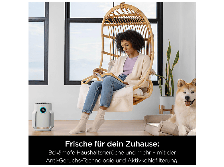 Shark HP072EU NeverChange Luftreiniger Weiß (19,2 Watt, Raumgröße: 23 m²) — Foto 3 von 5