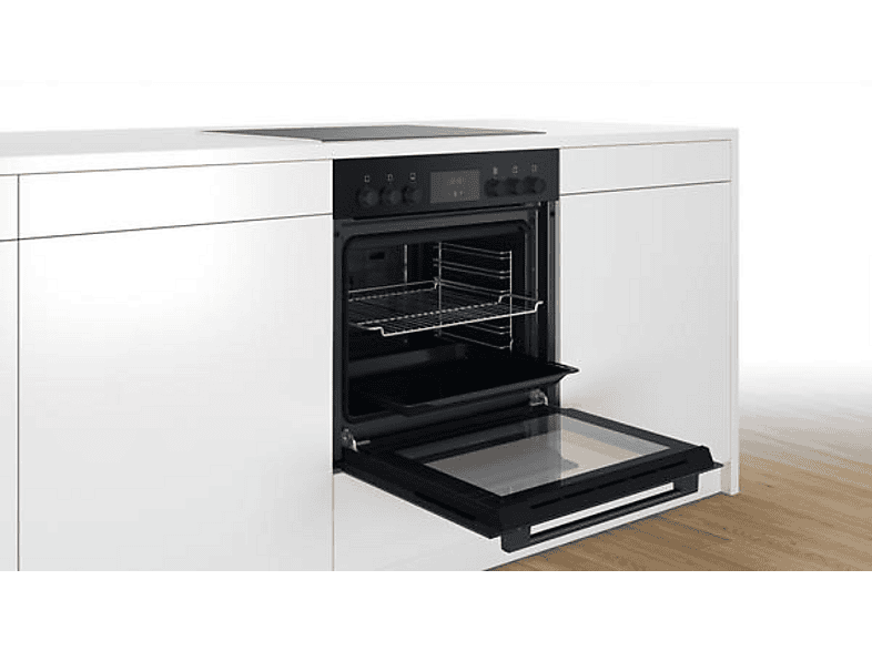 BOSCH HND211RB1 (HEF113BB0 + HEZ438301 NKN645GA2E) Serie 2/Serie 4, Einbauherd-Set (Elektrokochfeld, A, 66 l)
