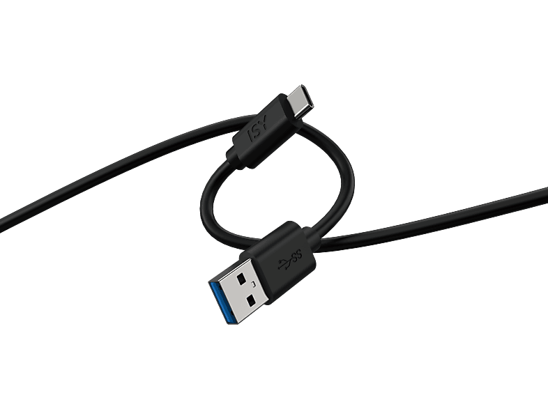 ISY IUC 1033 Lade- und Datenkabel, Schwarz