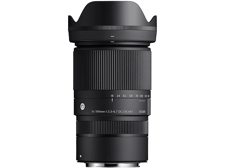 Obiettivo Sigma 16-300/3,5-6,7Dcoscanonrf Teleobiettivo, compatibilità Canon R-Mount