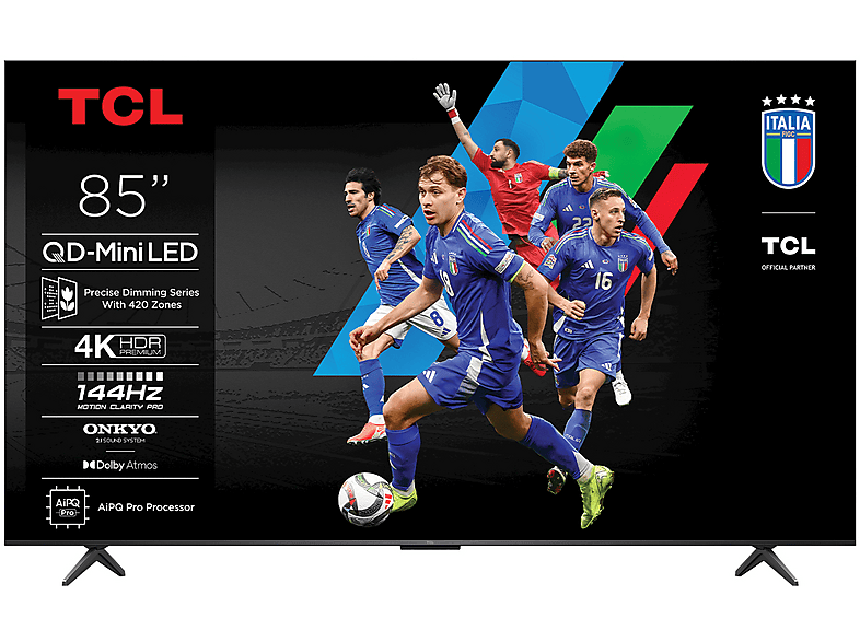 TCL 85C6K TV Led, 85", UHD 4K