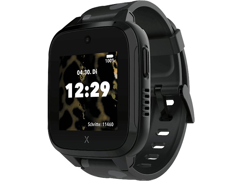 XPLORA XGO3 (Gen.2) Smartwatch für Kinder Silikon, -, Schwarz