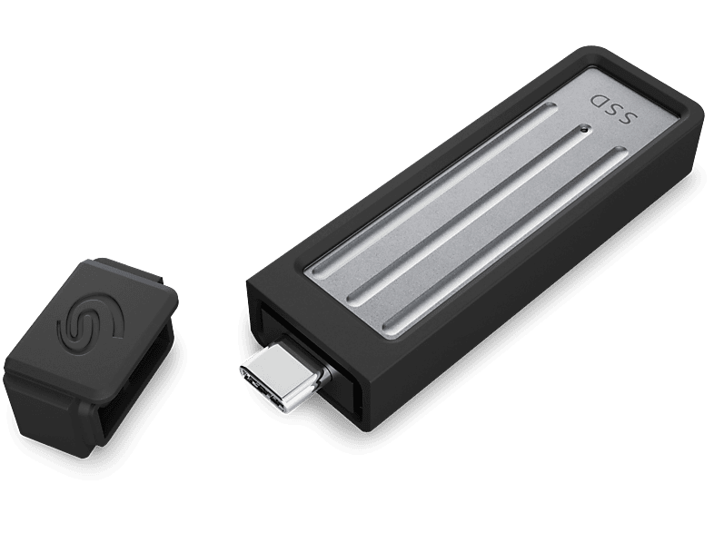 SEAGATE Ultra Compact SSD, 2 TB SSD, extern, Dunkelgrau