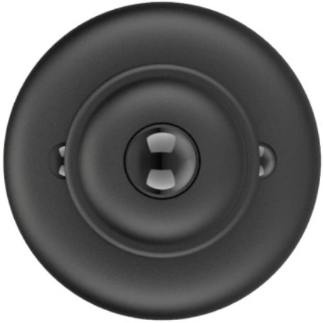 Czarna klamka do drzwi.