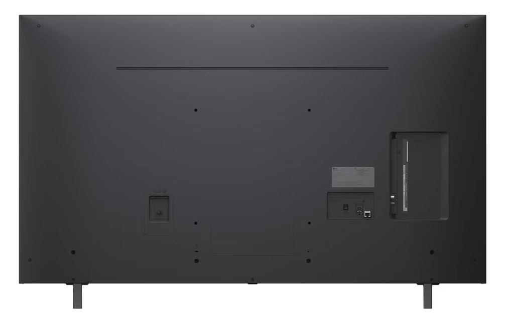 Bir LG TV'nin arka görünümü. Çeşitli bağlantı noktaları ve konektörler görülebilir.