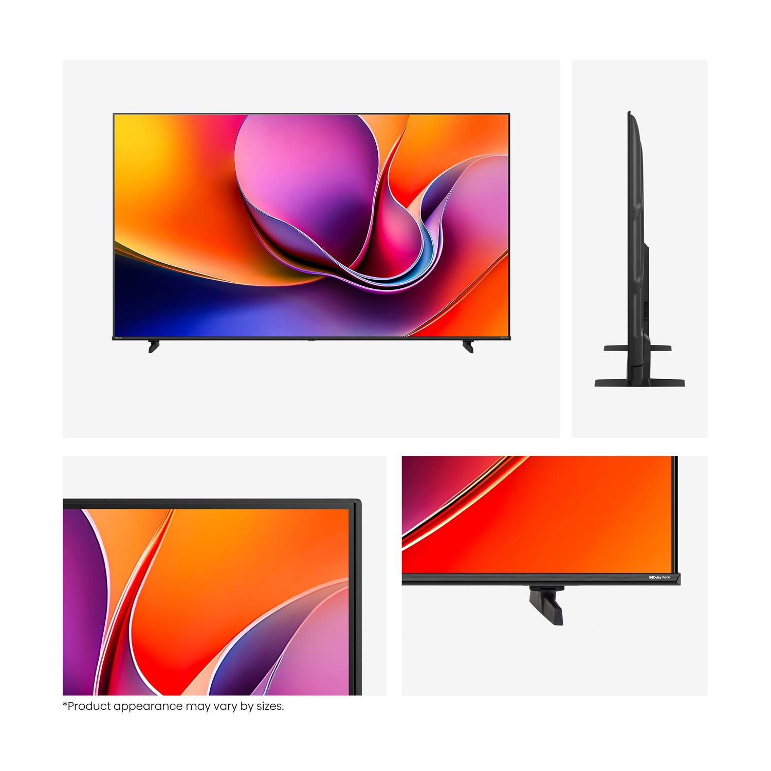 Uno schermo TV con un'interfaccia, vengono visualizzate più icone.