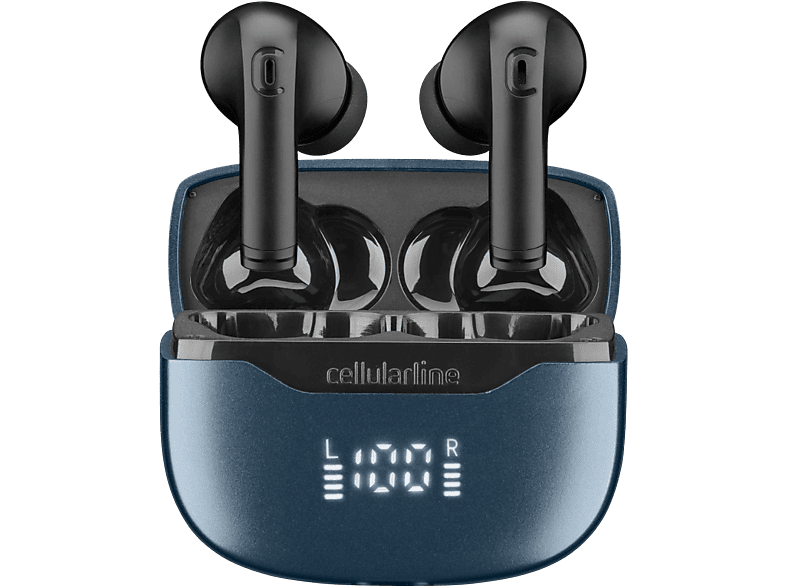 Cellularline Key Pro Enc Led Ekran Tws Kulaklık Siyah